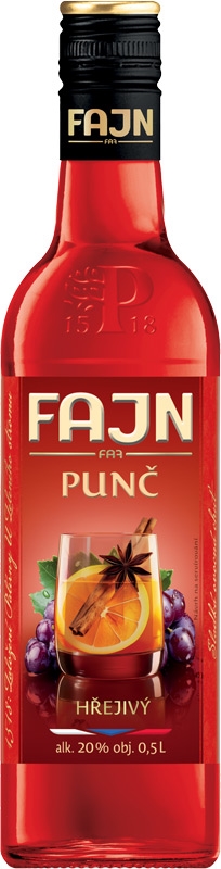 Fajn Červený Punč 20% 500ml