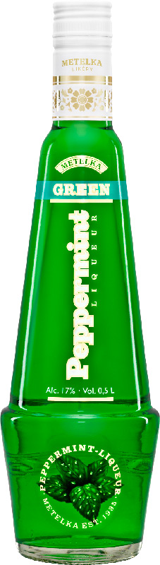 Metelka Shaker Green Peprmint 17% 500ml