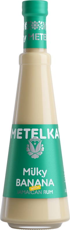 Metelka Milky Banán Melow 14% 500ml