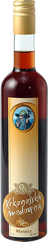 Krkonošská Medovina Mandle 18% 500ml