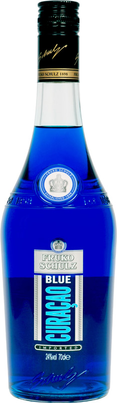 Fruko Schulz Curacao Blue 24% 700ml