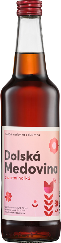 Dolská Medovina Hořká 18% 500ml