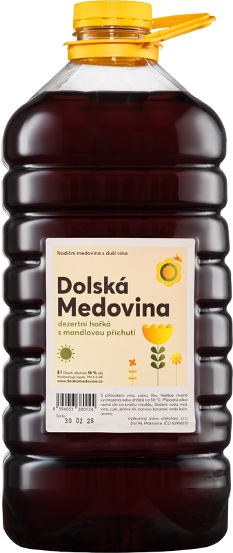 Dolská Medovina Hořká Mandlová 18% 5l