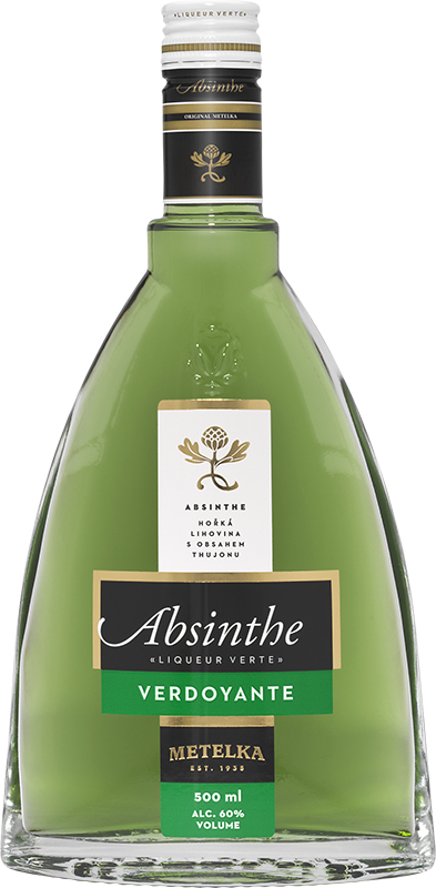 Metelka Absinth Verdoyante 60% 500ml