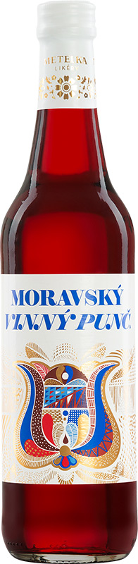 Metelka Moravský Vinný Punč Červený 19% 500ml