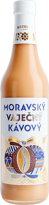 Metelka Moravský Vaječný Kávový 14% 500ml