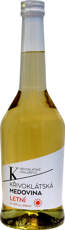Křivoklátská Medovina Letní 18% 500ml