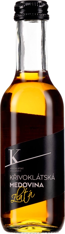 Křivoklátská medovina Zlatá 18% 180ml