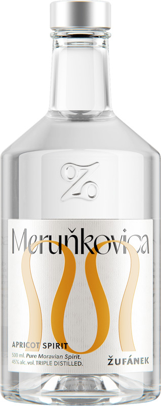 Žufánek Meruňkovica 45% 500ml