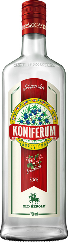 Old Herold Borovička Koniferum Brusinka 37,5% 700ml