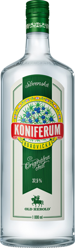 Old Herold Borovička Koniferum 37,5% 1l