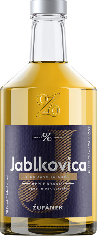Žufánek Jablkovica z dubového sudu 45% 500ml