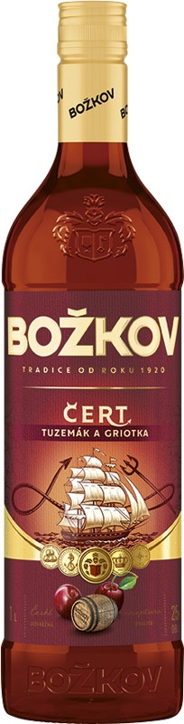 Božkov Čert 25% 1l