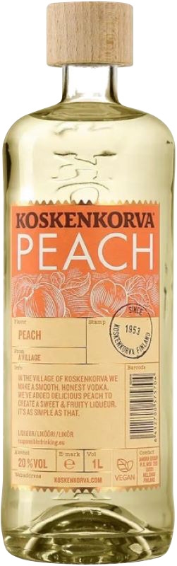 Koskenkorva Peach 20% 1l