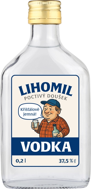 Lihomil Vodka 37,5% 200ml