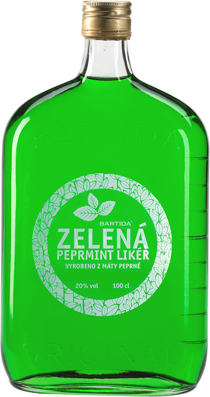 Bartida Zelená Peprmint 20% 1l