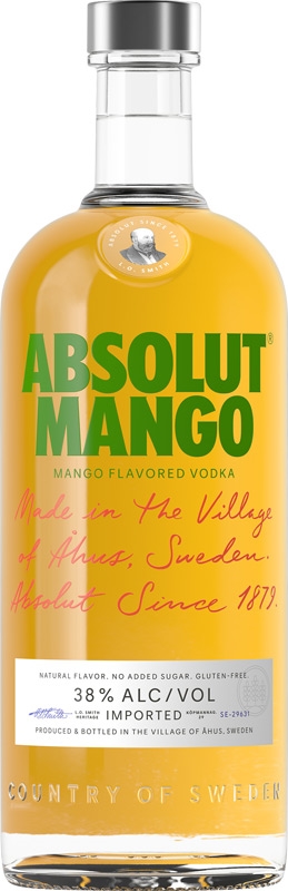 Absolut Mango Vodka 38% 1l