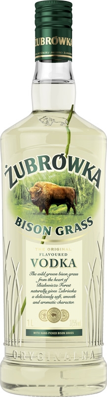Zubrowka Bison Grass Vodka 37,5% 1l