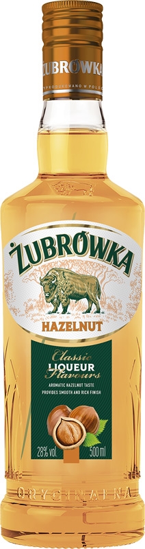 Zubrowka Hazelnut 28% 500ml