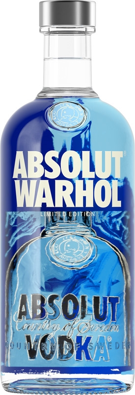 Absolut Blue Vodka Andy Warhol 40% 700ml