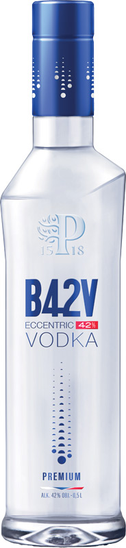 B42V Eccentric/Blend 42 Vodka 42% 500ml