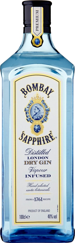 Bombay Sapphire Gin 40% 1l