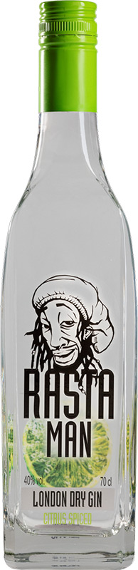 Rastaman Spiced Gin 40% 700ml