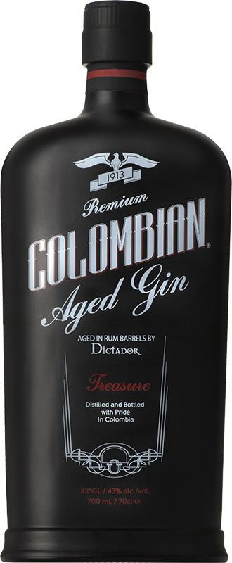 Dictador Colombian Treasure Aged Gin 43% 700ml