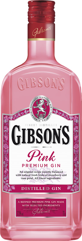 Gibson's Pink Gin 37,5% 700ml