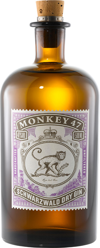 Monkey 47 Schwarzwald Dry Gin 47% 500ml