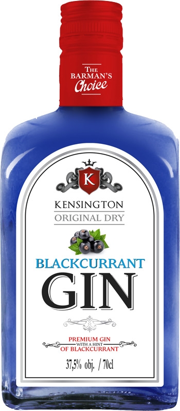Kensington Original Dry Gin Blackcurrant 37,5% 700ml