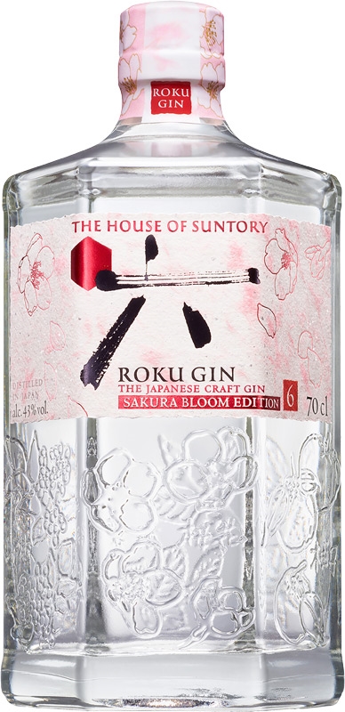 Roku Gin Japanese Craft Sakura Bloom Edition 43% 700ml