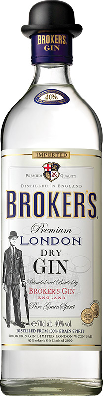 Broker's London Dry Gin 40% 700ml
