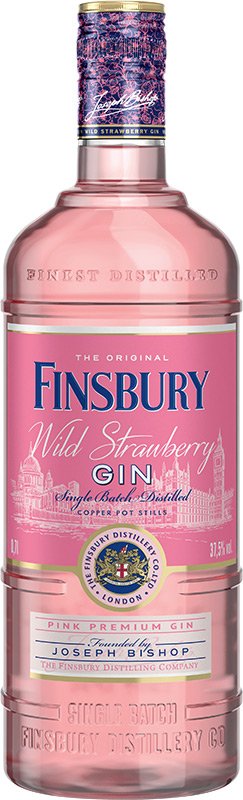 Finsbury Wild Strawberry Gin 37,5% 700ml