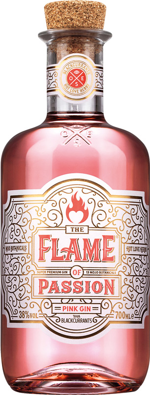Flame Pink Gin 38% 700ml