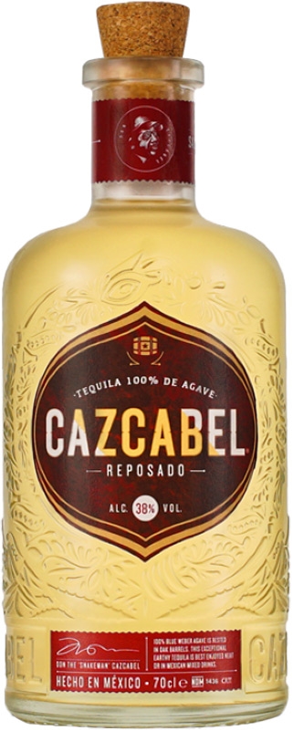 Cazcabel Reposado Tequila 38% 700ml
