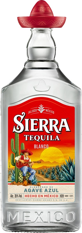 Sierra Tequila Blanco 35% 1l