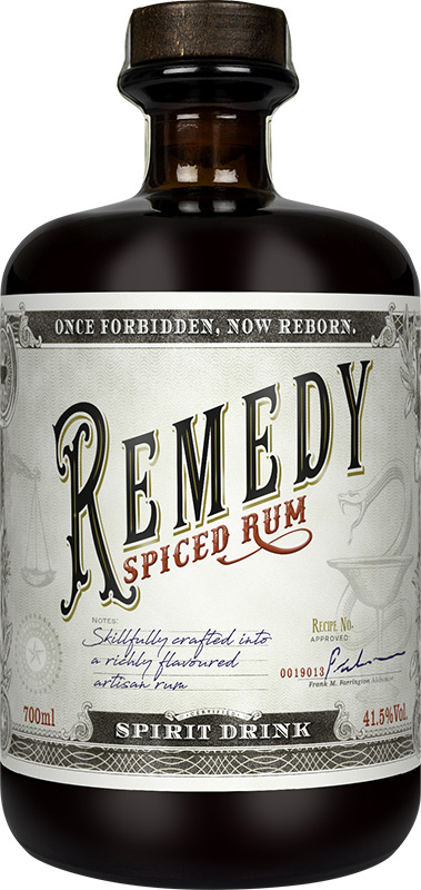 Remedy Spiced Rum 41,5% 700ml