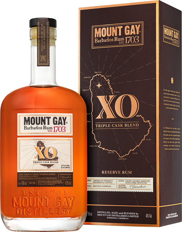 Mount Gay XO Reserve Triple Cask Barbados Rum 43% 700ml GB
