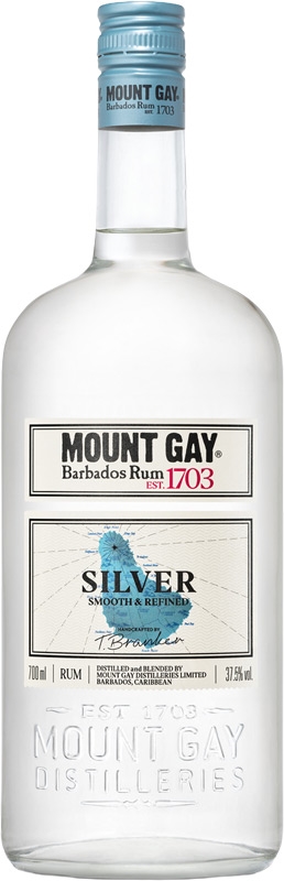 Mount Gay Silver Barbados Rum 37,5% 700ml