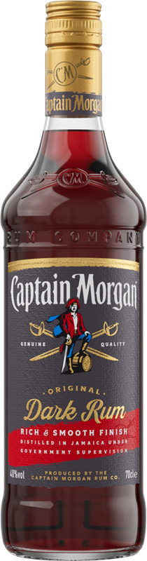 Captain Morgan Dark Rum 40% 700ml