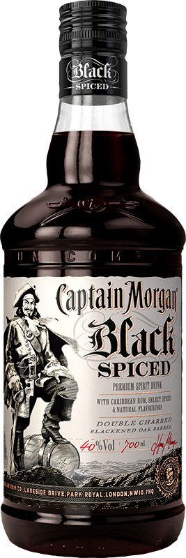 Captain Morgan Black Spiced 40% 700ml