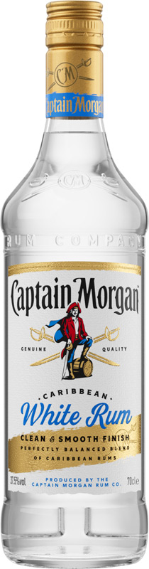 Captain Morgan White Rum 37,5% 700ml