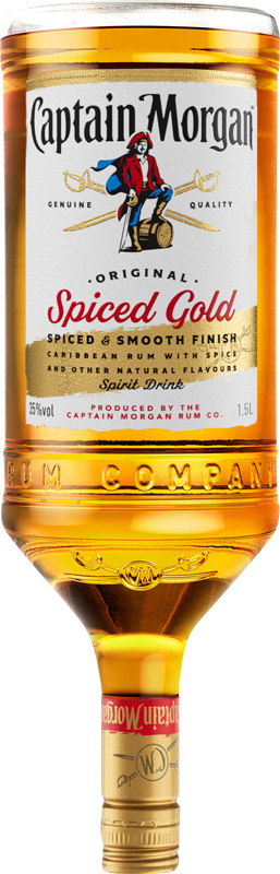 Captain Morgan Spiced Barrel 35% 1,5l