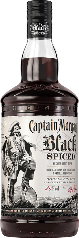 Captain Morgan Black Spiced 40% 1l