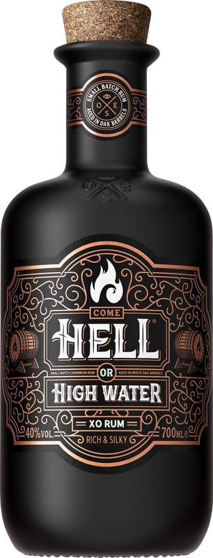 Hell or High Water XO Rum 40% 700ml