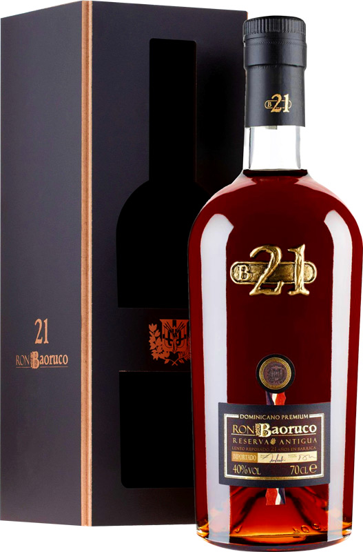 Baoruco Rum 21YO 40% 700ml GB