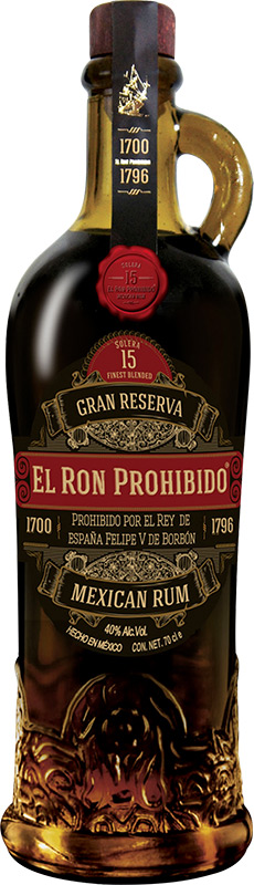 Ron Prohibido Fraternity Rives World Rum 15YO 40% 700ml