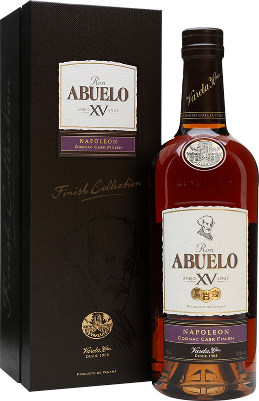 Abuelo Finish Collection Napoleon Rum 15YO 40% 700ml