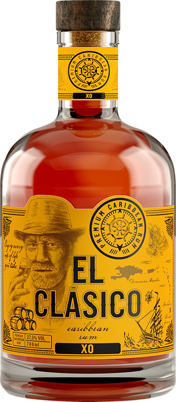 El Clasico XO Premium Caribbean Rum 37,5% 700ml